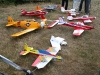 Model aircraft display at the fete