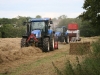 Baling the hay