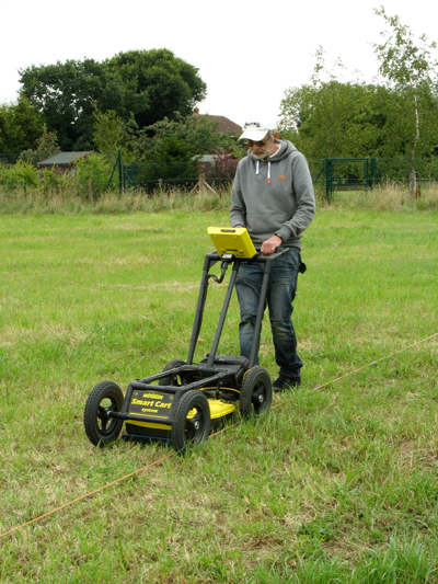 GPR equipment in use