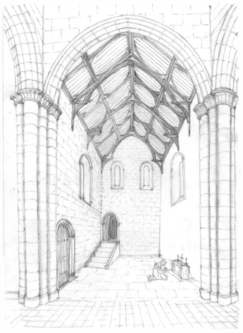 Artist’s impression of the
North Transept