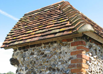 Priory Arch Pegtile Roof